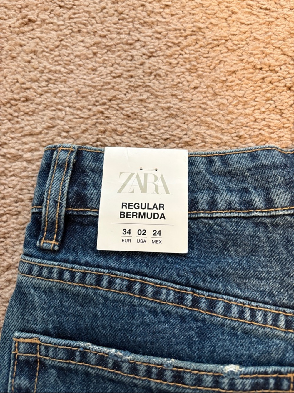 Zara Regular Bermuda Short - Picture 6 of 6